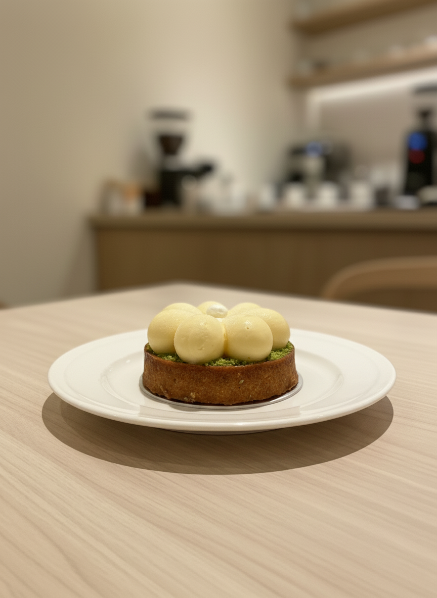 小花檸檬柚子塔